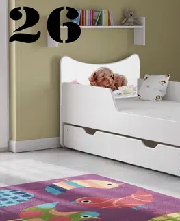 Detská posteľ SMB - zvieratá Prevedenie: Obrázok č.25