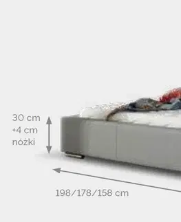 ArtMarz Manželská posteľ STELLA Prevedenie: 140 x 200 cm