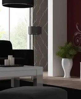 ArtCam TV stolík SOHO 140 cm Farba: biela/čierny lesk