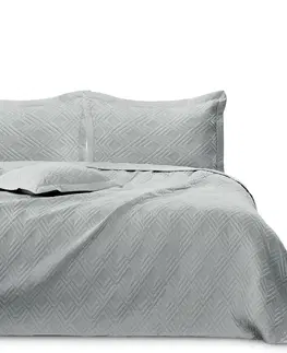 ArtFlhf Prikrývka na posteľ OPHELIA | sivá 240 x 260 cm