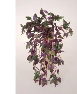 Umelá Gynura závesná dekoratívna rastlina, v. 50 cm