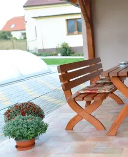 ArtRoja Záhradná lavica STRONG MASÍV | 160cm