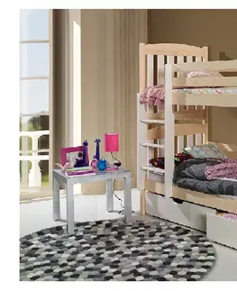 ArtBed Detská poschodová posteľ SERAFIN Prevedenie: Morenie - Farba