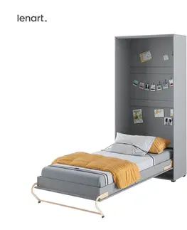 Dig-net nábytok Sklápacia posteľ Lenart CONCEPT PRO CP-03 | 90 x 200 cm Farba: Biela
