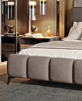 ArtElta Manželská posteľ MIST | 160 x 200 cm farebné prevedenie: Nube 45