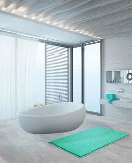 Kúpeľňová predložka Roman mentolová, 50 x 80 cm