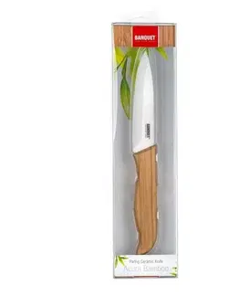 Banquet Keramický nôž praktický Acura Bamboo, 20 cm
