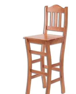 Barová stolička - masív KT111 | borovica Morenie: Dub