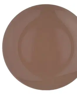 Orion Tanier ker. plytký ALFA okrúhly pr. 27 cm hnedá 