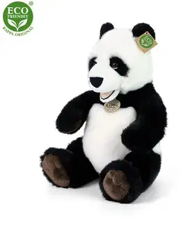 Rappa Plyšová sediaca Panda, 33 cm 