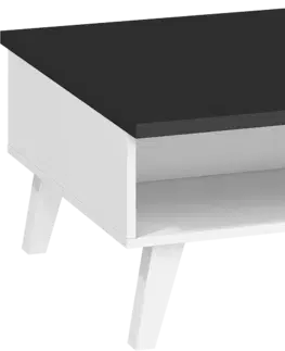 WIP Konferenčný stolík NORDIS-06 Farba: craft tobaco/biely
