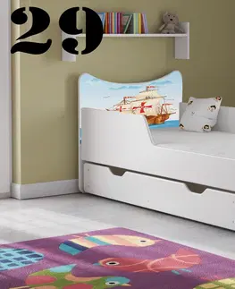 Detská posteľ SMB Pes a mačka 16 Prevedenie: Obrázok č.43