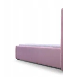 ArtIdz Čalúnená jednolôžková posteľ DANIELLE | 90 x 200 cm Farba: Ružová Mil 7383