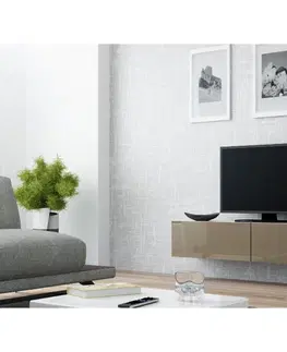 ArtCam TV stolík VIGO 140 Farba: čierna/biely lesk
