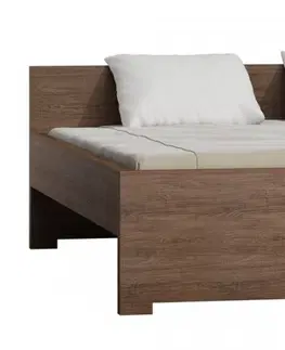 JarStol Manželská posteľ VEGAS V-19 | 160 x 200 cm Vegas: santana tmavá