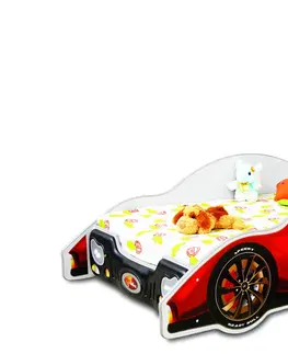 Artplast Detská posteľ AUTO MINI MAX | červená