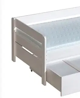 Dolmar Detská posteľ s prístelkou BORYS Prevedenie: Jednolôžková posteľ s prístelkou  B1 + B3