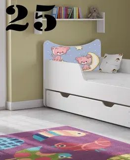 Detská posteľ SMB - zvieratá Prevedenie: Obrázok č.17