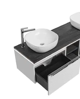 ArtCom Kúpeľňový komplet LEONARDO White DU150/1 s doskou a umývadlom