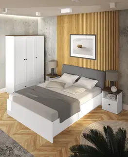 ArtMLM Manželská posteľ BRIELLE 13 | 140 x 200 cm