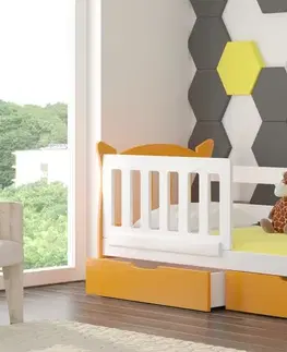 ArtAdrk Detská posteľ LENA Farba: biela / zelená