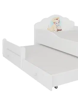 ArtAdrk Detská posteľ CASIMO II | s prístelkou Prevedenie: Sloník