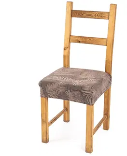 4Home Napínací poťah na sedák na stoličku Comfort Plus Feather, 40 - 50 cm, sada 2 ks