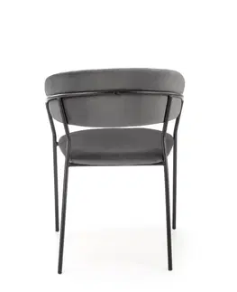 Halmar Jedálenská stolička ESTA K426 Farba: Sivá