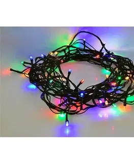 Solight Vianočná reťaz 200 LED farebná, 20 m