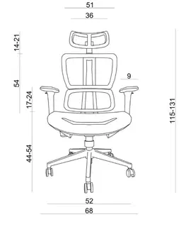 ArtUniq Kancelárska stolička DEAL | GA-023H