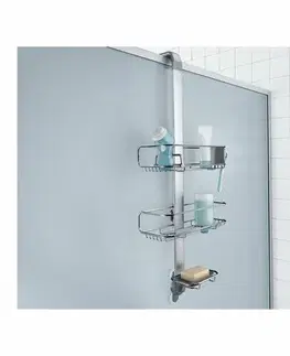 Simplehuman Nastaviteľný držiak na dvere sprchy s poličkami
