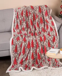 4Home Vianočná baránková deka Cosy Winter, 150 x 200 cm