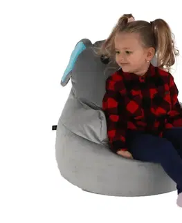 Tempo Kondela Detský sedací vak BABY TYP 2 |  sloník