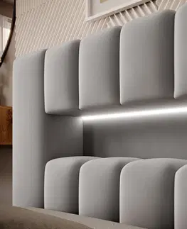 ArtElta Jednolôžková posteľ LAMICA | 90 x 200 cm Farba: Nube 24