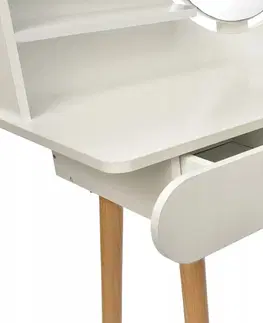 ArtJum Toaletný stolík SCANDI biela | CM-891920