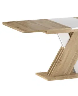 Signal Rozkladací jedálenský stôl EXEL Farba: dub artisan / antracit