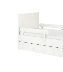 ArtBel Zábranka na posteľ BELL 90cm | univerzálna Farba: Sivo-biela
