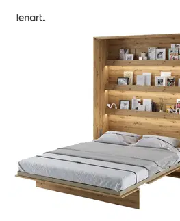 Dig-net nábytok Sklápacia posteľ BED CONCEPT BC-12 | 160 x 200 cm Farba: Biela