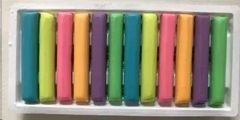 EASY - Plastelína, 12 pastelových farieb