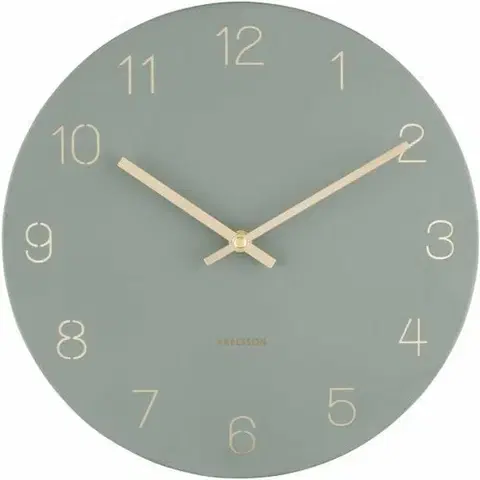 Karlsson 5788GR dizajnové nástenné hodiny, pr. 30 cm