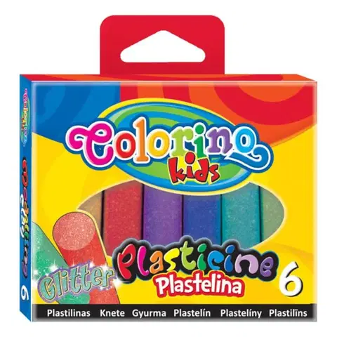 PATIO - Colorino plastelína BROKÁT 6 farieb
