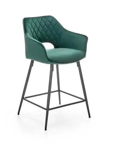 Halmar Barová stolička SEVEN Farba: Zelená