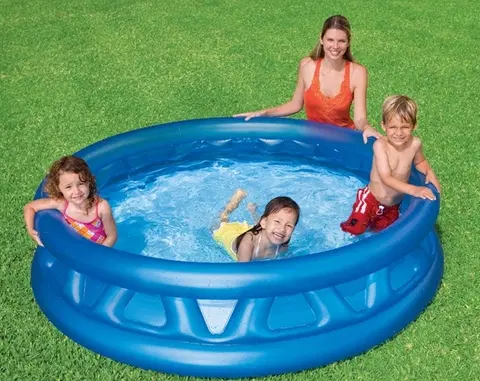 INTEX - nafukovací detský bazénik s plastickým vzorom 58431
