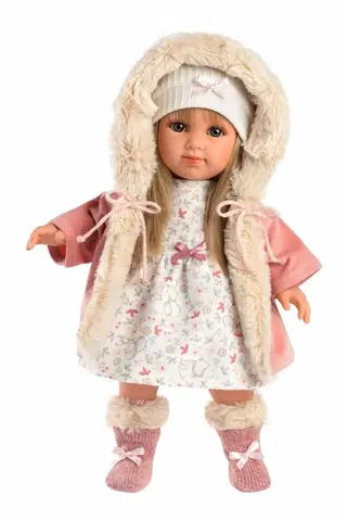 LLORENS - 53541 ELENA - realistická bábika s mäkkým látkovým telom - 35 cm