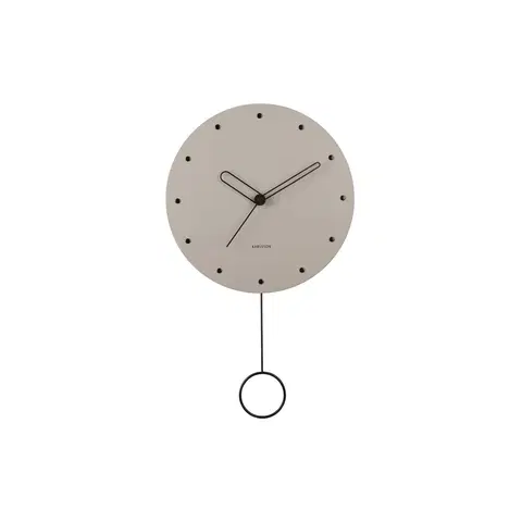 Karlsson 5893WG dizajnové nástenné hodiny