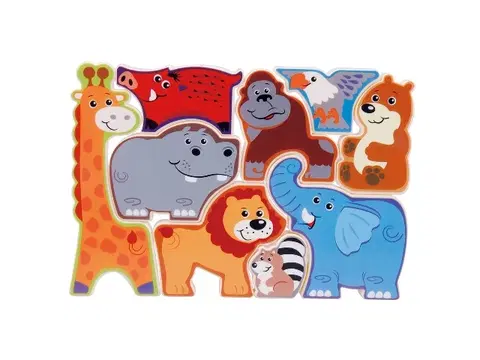 WIKY - Puzzle Safari zvieratká