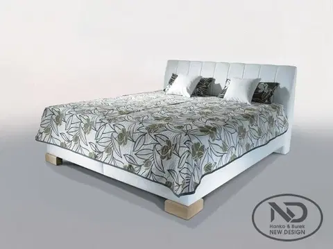 New Design  Manželská posteľ CASSA 180 Varianta: s roštom / ND3 s matracom CONTINENTAL