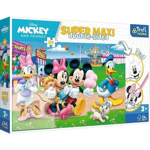 TREFL - Puzzle 24 SUPER MAXI - Disney Mickey