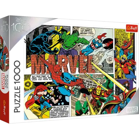 TREFL - Puzzle 1000 - Neporaziteľní Avengeri / Disney 100