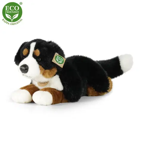 RAPPA - Plyšový bernský salašnícky pes ležiaci 44 cm ECO-FRIENDLY